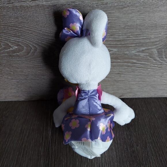 Disney Junior Flower Daisy Duck 9-inch Bean Plush - Picture 3 of 5